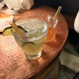 Spicy Spires Margarita and Ideal Old Fashion Spicy Spires Margarita and Ideal Old Fashion