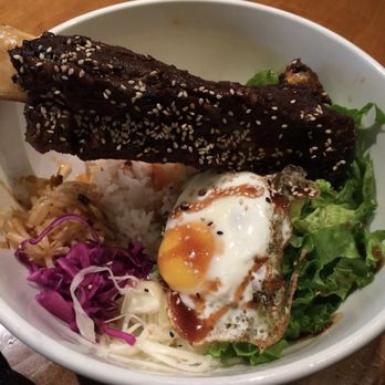 Kazu - Beef bibimbap - Japanese Near Me - Montreal, Quebec