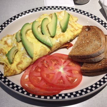 Bill's Luncheonette - Tango de Pollo Omelette: avocado, queso fresco, home fries or fruit, toast ($9) - Breakfast & Brunch Near Me - Chester, New Jersey Bill's Luncheonette - Tango de Pollo Omelette: avocado, queso fresco, home fries or fruit, toast ($9) - Breakfast & Brunch Near Me - Chester, New Jersey