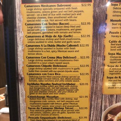 Menu photo 1 Vaqueros Mexican Restaurant & Taqueria Spokane Valley, WA Menu photo 1 Vaqueros Mexican Restaurant & Taqueria Spokane Valley, WA