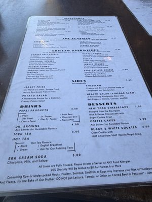 Menu photo 5 Feldmans Deli Salt Lake City, UT