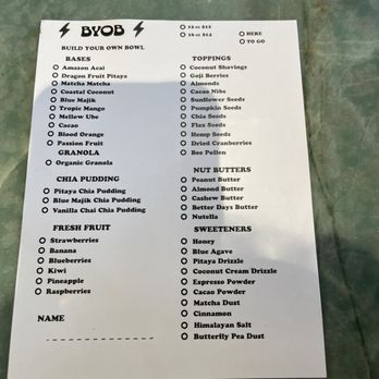 Better Days - Menu choices for BYOB - Coffee & Tea Near Me - Las Vegas, Nevada Better Days - Menu choices for BYOB - Coffee & Tea Near Me - Las Vegas, Nevada