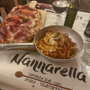 Nannarella - Pasta Amatriciana and Parma pizza - Italian Near Me - Rome, RM Nannarella - Pasta Amatriciana and Parma pizza - Italian Near Me - Rome, RM