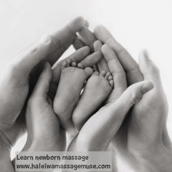 The Haleiwa Massage Muse - Newborn massage