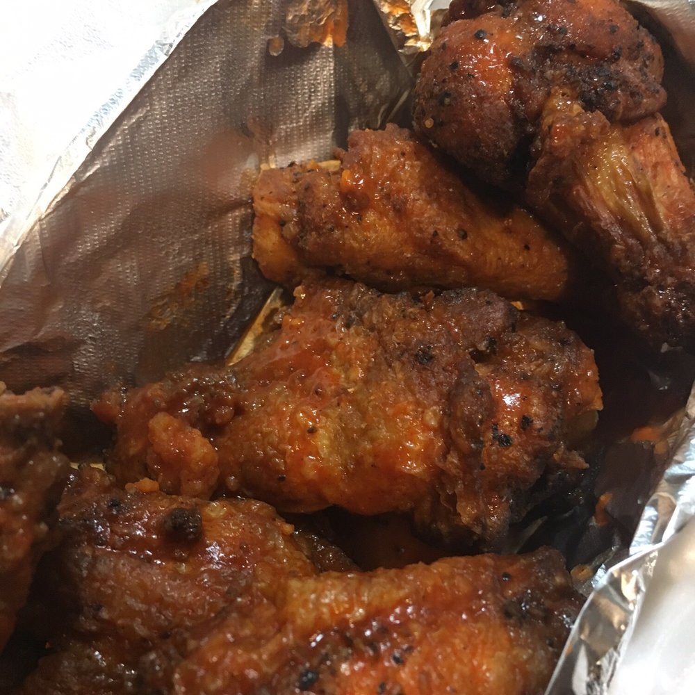 Nooley's - These were the wings... my husband said they were pretty dry. He was only able to eat half. - Sports Bars Near Me - Prairieville, Louisiana Nooley's - These were the wings... my husband said they were pretty dry. He was only able to eat half. - Sports Bars Near Me - Prairieville, Louisiana