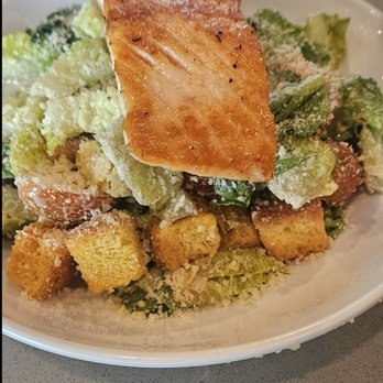 The Goat Pflugerville - Caesar salad with salmon - Bars Near Me - Pflugerville, Texas The Goat Pflugerville - Caesar salad with salmon - Bars Near Me - Pflugerville, Texas