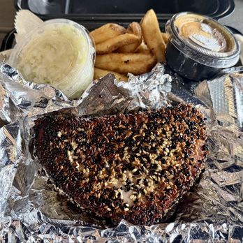Beach Haven Fishery - Sesame seed incrusted tuna $36 - Seafood Markets Near Me - Long Bch Township, New Jersey Beach Haven Fishery - Sesame seed incrusted tuna $36 - Seafood Markets Near Me - Long Bch Township, New Jersey