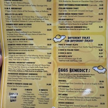 Kelly Os Diner - Warrendale - Menu - Breakfast & Brunch Near Me - Warrendale, Pennsylvania