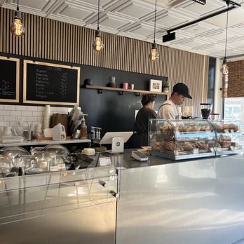 Scoop & Coffee - two people working behind the counter - Bakeries Near Me - Bayville, New York Scoop & Coffee - two people working behind the counter - Bakeries Near Me - Bayville, New York