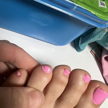 LV Nails Spa - SMH and this the redo - Nail Salons Near Me - Durham, North Carolina
