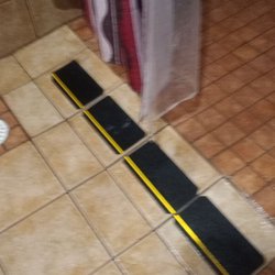 Mingo RV Park - The skid straps before water got on them.