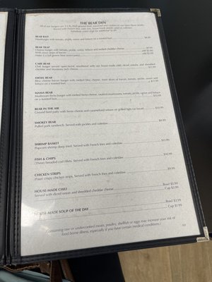 Menu photo 8 Ed's Fast Break Grille Hines, OR