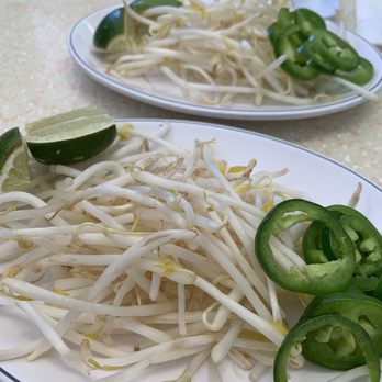 Pho Tai - Missing cilantro and basil - Vietnamese Near Me - Bellevue, Washington