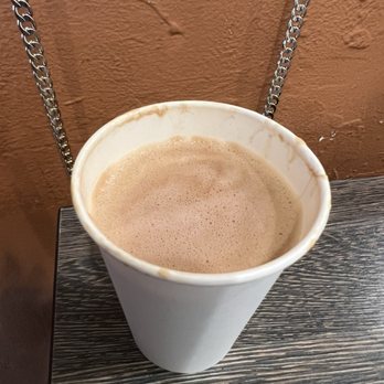 Golden Goat Coffee - Dirty chai latte with oat milk - Coffee & Tea Near Me - San Francisco, California Golden Goat Coffee - Dirty chai latte with oat milk - Coffee & Tea Near Me - San Francisco, California