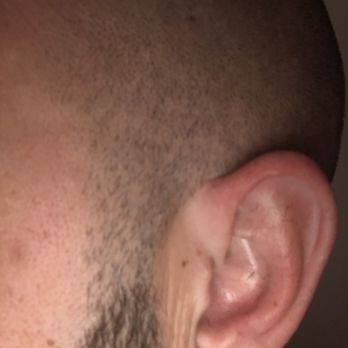 Reesha Barber - Uneven side burns - Barbers Near Me - Cumming, Georgia Reesha Barber - Uneven side burns - Barbers Near Me - Cumming, Georgia
