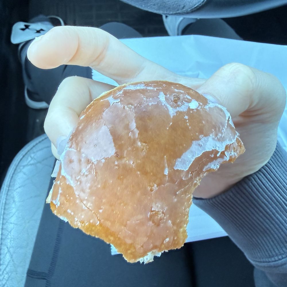 Mary's Donuts - Halfway through jelly filled and still no jelly - Donuts Near Me - Santee, California