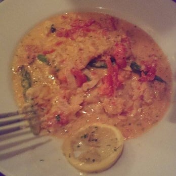 Cariera's Restaurant - $22.50 worth of slop AKA "Vitello Aragosta". Curdled and fishy, my poor husband... - Italian Near Me - Dearborn Heights, Michigan Cariera's Restaurant - $22.50 worth of slop AKA "Vitello Aragosta". Curdled and fishy, my poor husband... - Italian Near Me - Dearborn Heights, Michigan