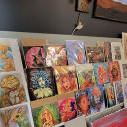 Solstice & the Veil - Art by local artists