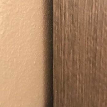 Lowe's Home Improvement - you can stil your finger thru this gap between the cabinet and the wall - Hardware Stores Near Me - Carrollton, Texas Lowe's Home Improvement - you can stil your finger thru this gap between the cabinet and the wall - Hardware Stores Near Me - Carrollton, Texas