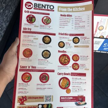 Bento Asian Kitchen + Sushi - Menu - Asian Fusion Near Me - Jacksonville, Florida