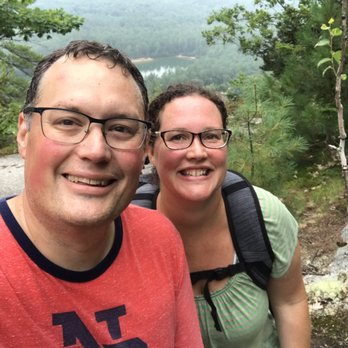 Echo Lake State Park - We are soaked! - Parks Near Me - Conway, New Hampshire