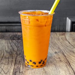 PokePort Temecula - Thai tea with boba