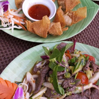 Kun-Tuk - Wan Tan und Scharfer Rind Salat - Thai Near Me - Munich, BY