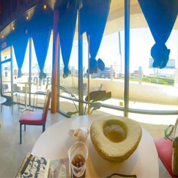 Interior of coffeehouse. Interior of coffeehouse.