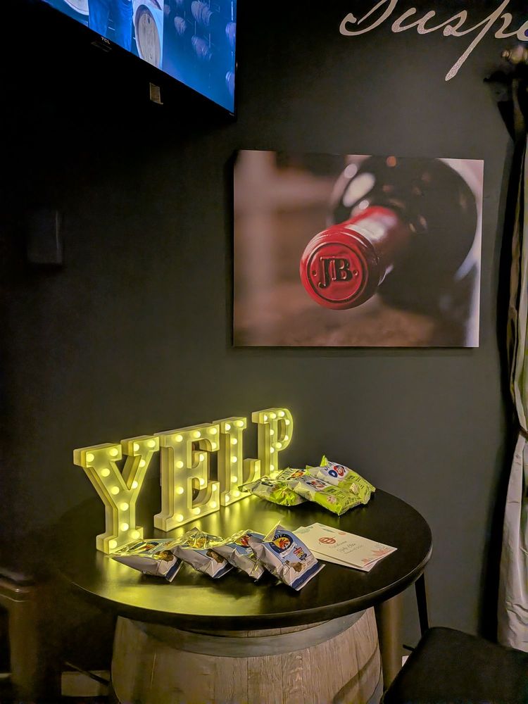 Yelp Elite Event: Write and Wine Logo