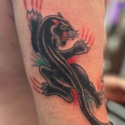 Circus Tattoo - Panther by Emerson