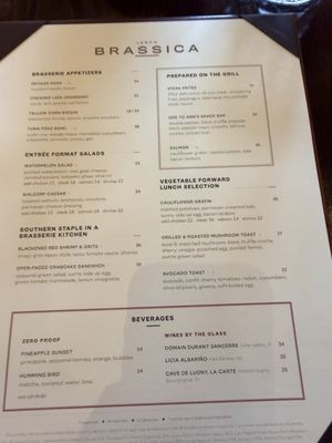 Menu photo 1 Brassica Atlanta, GA