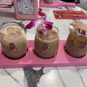 LE COCO - Coffee flight - Desserts Near Me - Downey, California LE COCO - Coffee flight - Desserts Near Me - Downey, California