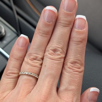 Angel Nails and Spa - French tips, white manicure - Nail Salons Near Me - Chula Vista, California