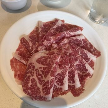 Joon Shabu Shabu - Side of "Joon Beef" (prime chuck roll) 5.0oz $16 - Hot Pot Near Me - Glendale, California Joon Shabu Shabu - Side of "Joon Beef" (prime chuck roll) 5.0oz $16 - Hot Pot Near Me - Glendale, California