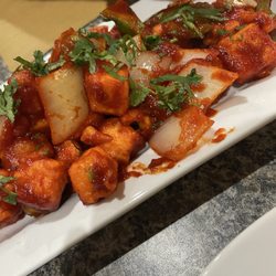 Saffron Grill House - Chilli Paneer