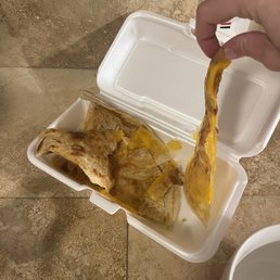 DISGUSTING and incredibly disappointing quesadilla DISGUSTING and incredibly disappointing quesadilla