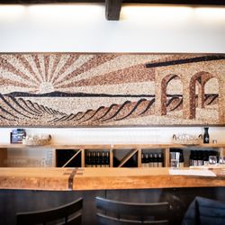 Mari Vineyards - Can we say HELLO WINE MURAL?