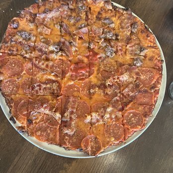 Farotto's - Half hamburger bacon half pepperoni bacon - Caterers Near Me - Saint Louis, Missouri Farotto's - Half hamburger bacon half pepperoni bacon - Caterers Near Me - Saint Louis, Missouri