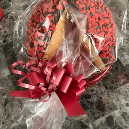 Valentine's Day Giant Fortune Cookie Valentine's Day Giant Fortune Cookie