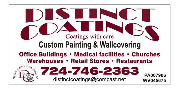Distinct Coatings Painting and Wallcovering