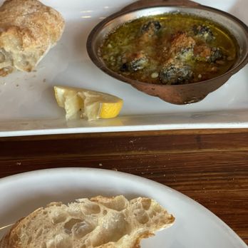 Persepshen - Escargot perfectly cooked and seasoned. Loved the extra bread to sop up the oil - Beer, Wine & Spirits Near Me - Phoenix, Arizona