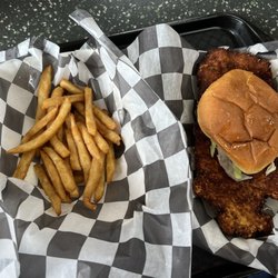 Center Street Grill & Smokehouse - Fried Pork Tenderloin Sandwich Combo
