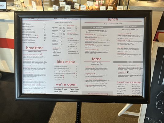 Menu photo 1 Field & Fire Grand Rapids, MI
