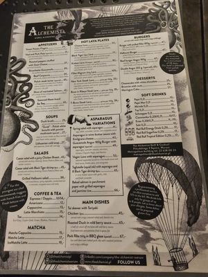 Menu photo 3 The Alchemist Gastropub Warsaw, MZ Menu photo 3 The Alchemist Gastropub Warsaw, MZ
