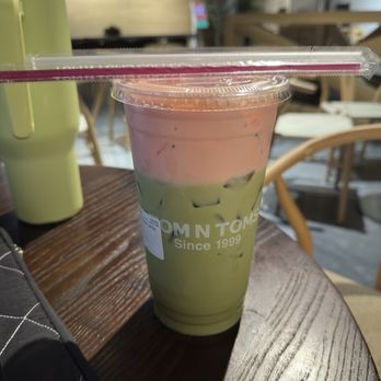 Tom N Toms Coffee Black - Strawberry Matcha - Coffee & Tea Near Me - Duluth, Georgia Tom N Toms Coffee Black - Strawberry Matcha - Coffee & Tea Near Me - Duluth, Georgia