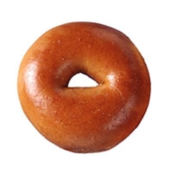 Pearl Street Bagels - a single bagel on a white background - Bagels Near Me - Wilson, Wyoming