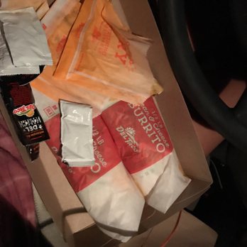 Del Taco - $8.46 for two bean n cheese burritos, two mini bacon quesadillas and a macho raspberry ice tea.usually get grilled chicburrito for $5 - Mexican Near Me - Baker, California Del Taco - $8.46 for two bean n cheese burritos, two mini bacon quesadillas and a macho raspberry ice tea.usually get grilled chicburrito for $5 - Mexican Near Me - Baker, California