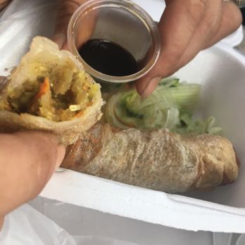 Saigon Fast Food - Fried veggie spring rolls are so bomb! Super flavorful filling. - Vietnamese Near Me - Greenville, South Carolina
