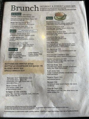 Menu photo 8 Macallans Public House Brea, CA