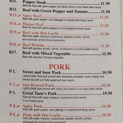 Menu as of 1/26/2023